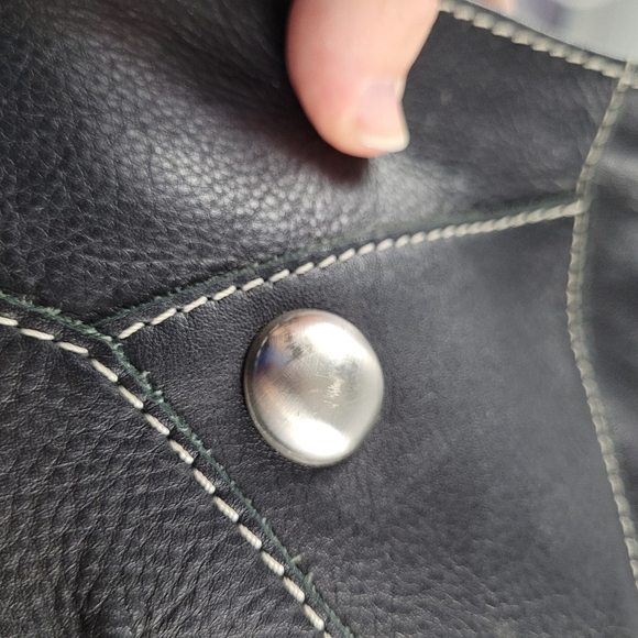 CHRISTOPHER KON | leather zip wristlet - Picture 9 of 11